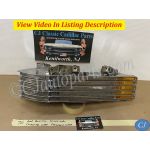 1970 Cadillac Deville Calais Fleetwood LEFT SIDE FRONT CORNER TURN SIGNAL PARK MARKER LIGHT LENS #5962297/#5962299/#5962293